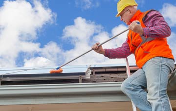 Hickling soft wash roof cleaning